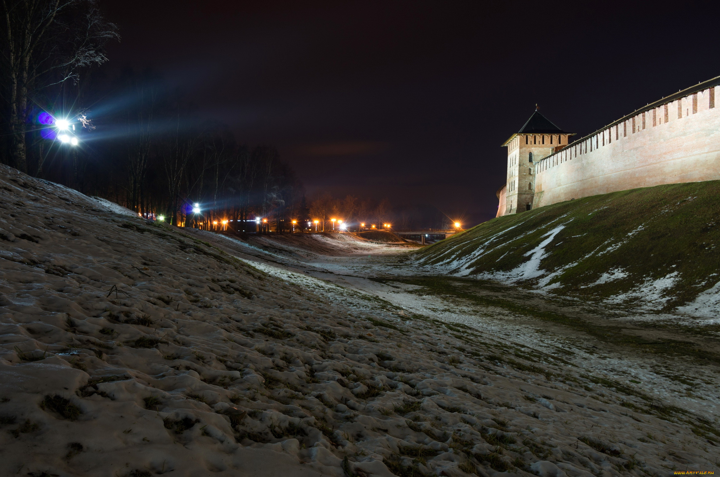Великий Новгород крепость зима